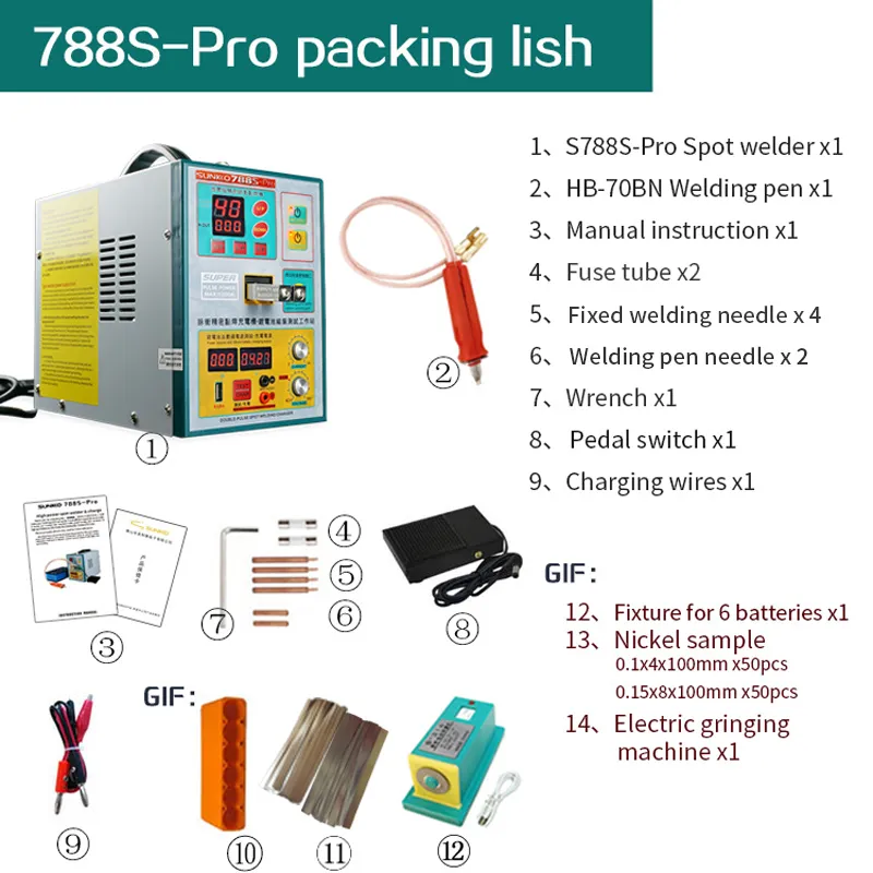SUNKKO SPOT WELDING MACHINE 788S-PRO - Image 5